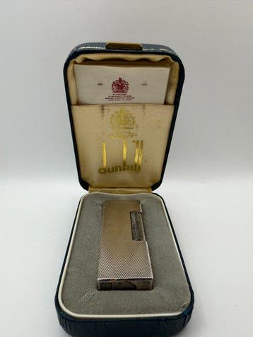 Dunhill - Rollagas - Briquet - Plaqué argent, Collections