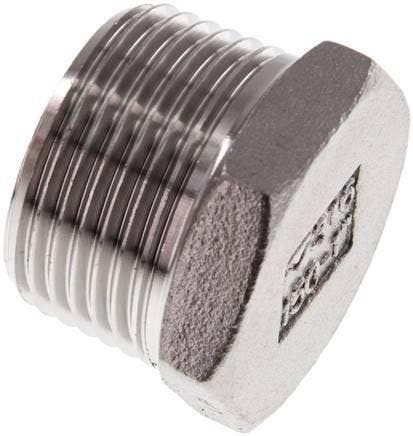 Plug R1'' RVS met Buitenzeskant 16bar, Bricolage & Construction, Bricolage & Rénovation Autre, Envoi