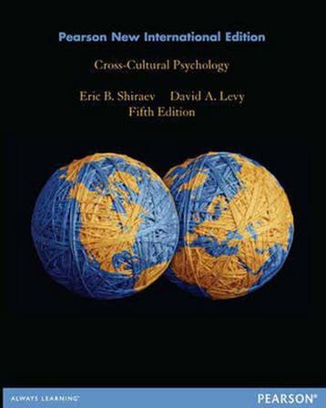 Cross-Cultural Psychology: Pearson International Edition, Verzenden, Gelezen, Eric B. Shiraev
