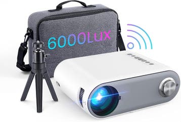 YoChic Mini Beamer 6000 Lumen | Tweede kansje | OP = OP, Verzenden, Zo goed als nieuw