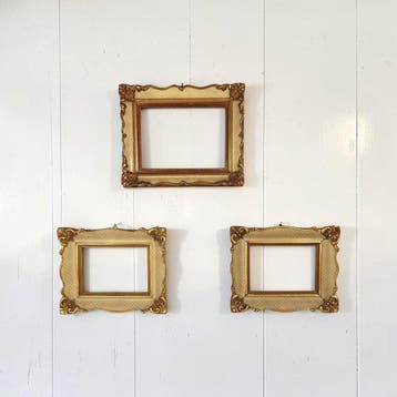 Cornice Fiorentina - Laccata Dorata - Lijst (3)- Corniche -