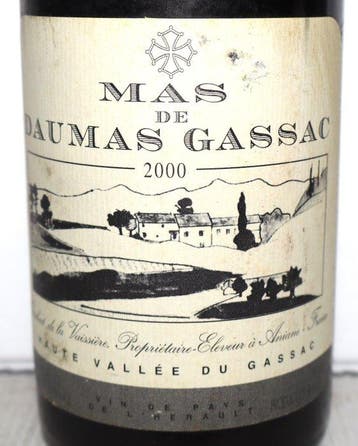 2000 Mas de Daumas Gassac (Red) - Haute Vallée du Gassac -