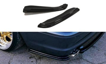 Maxton Design Diffuser Hoeken Zijkanten BMW E46 B3947, Nieuw, Achter, BMW