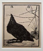 Jan Mankes (1889-1920) - Kleine Kraai omhoog kijkend naar