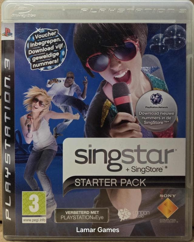 Singstar Starterpack met 2 draalose microfoons (ps3, Games en Spelcomputers, Games | Sony PlayStation 3, Ophalen of Verzenden
