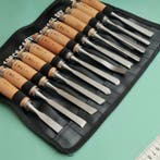 Ichibu Harada - 12-Piece Japanese Style Wood Carving Chisel