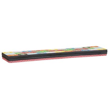 vidaXL Wandplanken Multikleur 100 x 20 x 6 cm Massief Mango, Verzenden, Nieuw