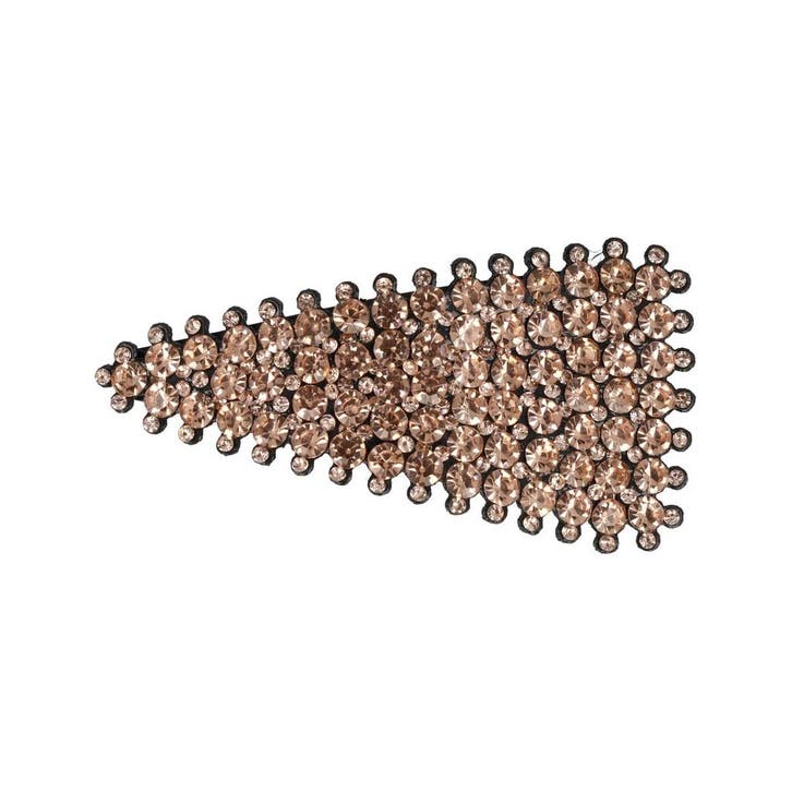 Haarspeld Klikklak 7cm - Driehoek Vorm - Glitter Steentjes -, Handtassen en Accessoires, Uiterlijk | Haarverzorging