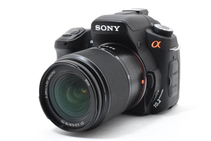 Sony DSLR-A200 200 / Sony DT 18-70mm F3.5-5.6 Digitale, Audio, Tv en Foto, Fotocamera's Digitaal