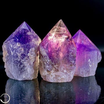 Amethyst Phantom Lot – Natuurlijke amethist Kristallen met
