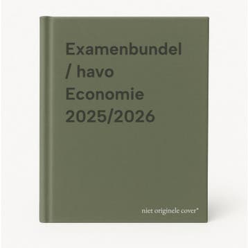 Examenbundel / havo Economie 2025/2026 9789006994292, Verzenden