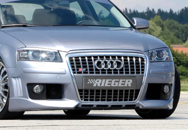 Rieger voorbumper R-Frame | Audi A3 8P 2003-2005 3D | ABS, Autos : Pièces & Accessoires, Carrosserie & Tôlerie, Envoi