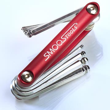 Smoos Inbussleutelset 10-delig engelse maatvoering (SAE) -, Doe-het-zelf en Bouw, Gereedschap | Handgereedschap, Ophalen of Verzenden