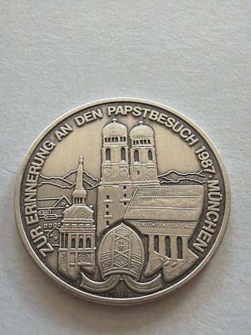 Vatican. Silver medal Urbi et Orbi Papst Johannes Paul II.