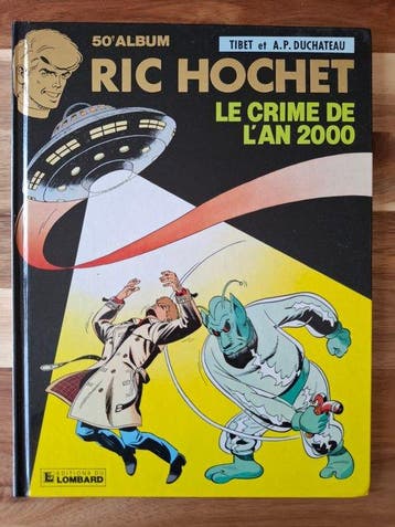 Ric Hochet T50 + dédicace - C - 1 Album - Eerste druk - 1991