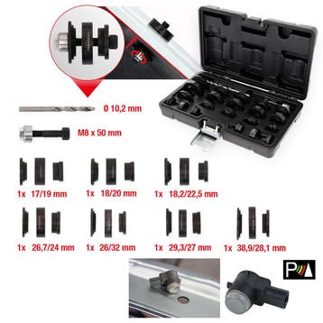 KS Tools PDC-gatenponsset 23-delig, Verzenden, Nieuw