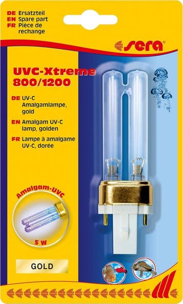 sera UV-C-amalgaamlamp 5 W voor UVC-Xtreme goud, Dieren en Toebehoren, Ophalen of Verzenden, Nieuw
