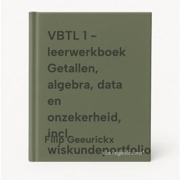 VBTL 1 - leerwerkboek Getallen, algebra, data en, Verzenden, Zo goed als nieuw, Filip Geeurickx