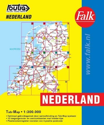 Routiq Nederland Tab Map 9789028715073 Falk, Verzenden, Falk