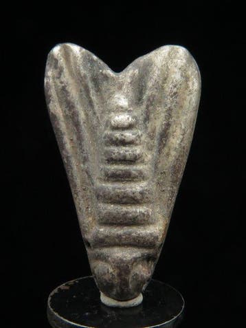 Oud-Egyptisch Zilver Fly/Ofef amuleet (1x) - 2.2 cm (Zonder