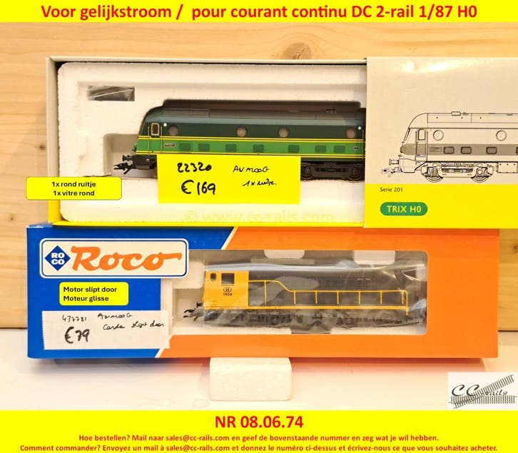 Gelijkstroom modeltreinen 2dehands Roco Fleischmann Trix, Hobby & Loisirs créatifs, Trains miniatures | HO, Enlèvement ou Envoi
