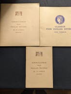 France - Luxueux Albums-classeurs pour feuilles entières -, Timbres & Monnaies