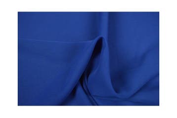 15 meter chiffon stof - blauw, Verzenden