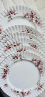 Royal Albert - lavender rose - Bord (6) - Keramiek - 26 cm, Antiek en Kunst