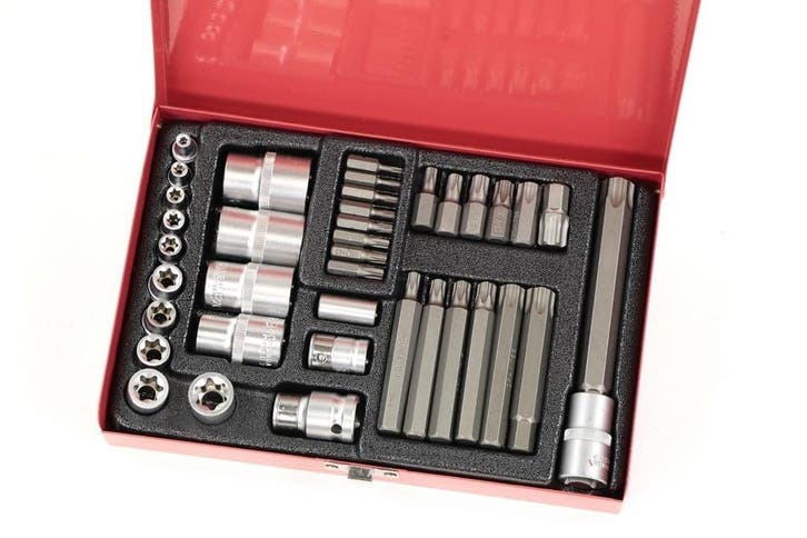 TM 38 Delige Interne en Externe Torx Doppenset, Auto diversen, Autogereedschap, Verzenden
