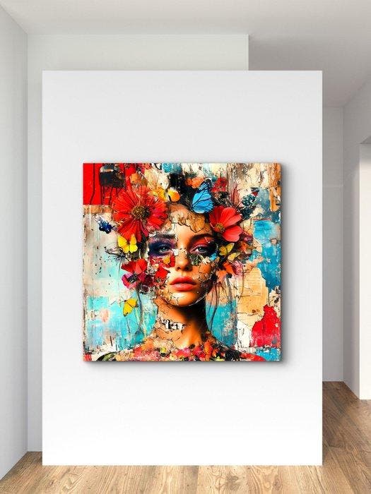 PLM-Art - Spring Touch Woman, Antiek en Kunst, Kunst | Designobjecten