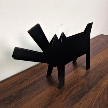 José Soler Art - The Dog KH. Black - NO Reserve