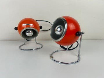Targetti Sankey - Tafellamp (2) - Twee Eyeball-lampen uit de