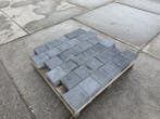 Veiling - 88,2 M2 Prijstopper! Betonsteen Donkergrijs 20x20x, Tuin en Terras, Tegels en Klinkers, Nieuw