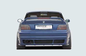 Rieger achterbumper E46 Sport-Look | 3er E36 - Cabrio, Coupé, Verzenden, Nieuw, BMW