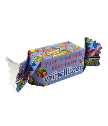 Geschenkdoosje Vrijwilliger 26cm, Verzenden, Nieuw