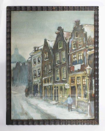 Hollandse School (XX) - Kattengat- Amsterdam