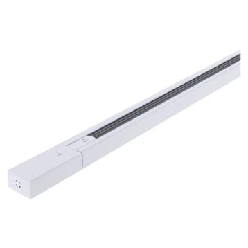 1-FASE RAIL 1,5 Meter Wit incl. voeding en eindkap, Verzenden, Nieuw