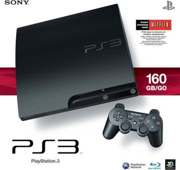 Playstation 3 Slim 320GB + Controller in Doos, Ophalen of Verzenden