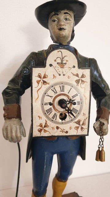 Zwarte Woud Clockman klok - Jan van Egmond - Antiek, Antiek en Kunst