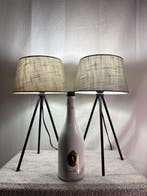 LM Design - Tafellamp (2) - Metaal, Textiel