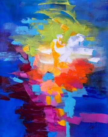 Isabel Tapias T - Evos de color XL. No reserve. Obra