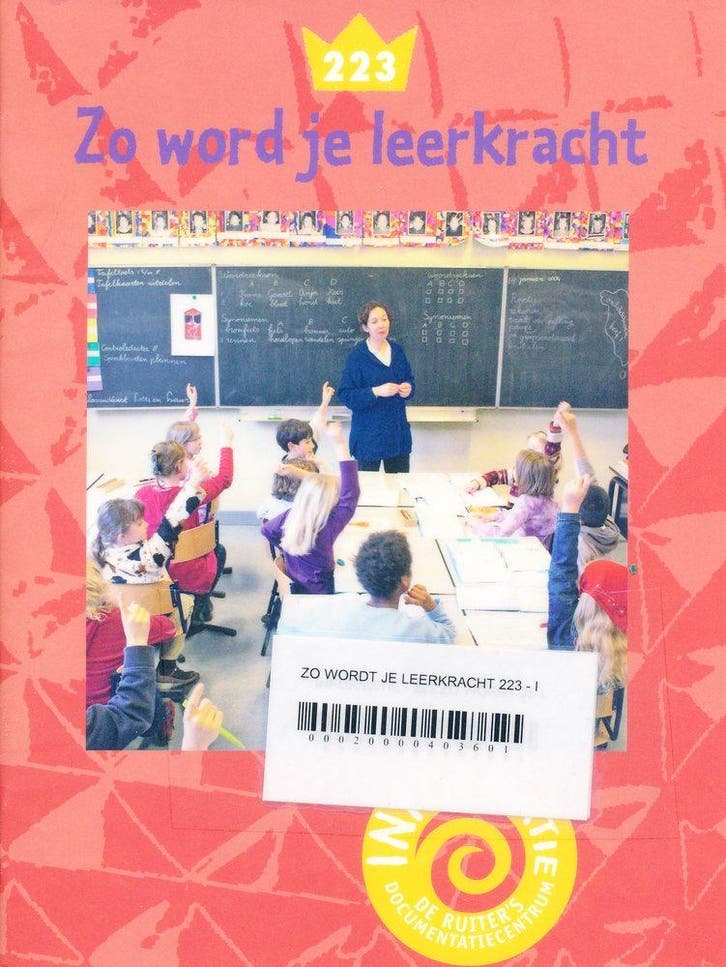 De Ruiters informatie 223: Zo word je leerkracht, Boeken, Schoolboeken, Verzenden