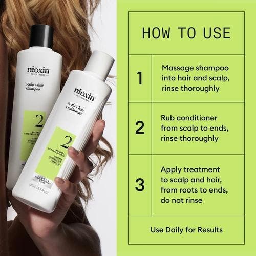Nioxin System 2 Trial Kit (Shampoo), Bijoux, Sacs & Beauté, Beauté | Soins des cheveux, Envoi