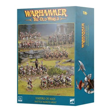 Empire of Man Battle March Army (warhammer nieuw), Ophalen of Verzenden