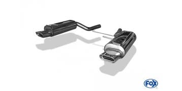 FOX VW Passat 3B/ 3BG 4-Motion einddemper rechts/links - 150, Verzenden, Nieuw