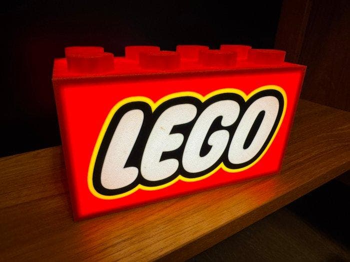 LEGO - Lamp - Metaal, Plastic - Lego Blok, Kinderen en Baby's, Speelgoed | Duplo en Lego
