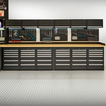 Datona Werkbank PRO - bamboe werkblad - 36 lades -, Ophalen of Verzenden, Nieuw