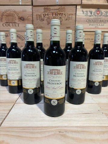 2020 Château Montroc - Saint-Émilion Grand Cru - 12 Flessen, Nieuw