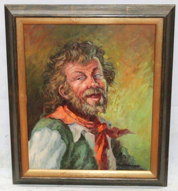 Josep Font Sellabona (1928-2010) - Autoretrato del artista