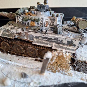 Tamiya - Diorama Tiger I - 1940-1950 - Duitsland